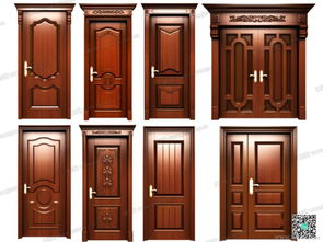 室內精品資源 鋼質內室門3D模型合集下載與教程